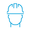 Icon of construction worker